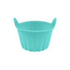 Round silicone egg cups, 9×9×7 cm