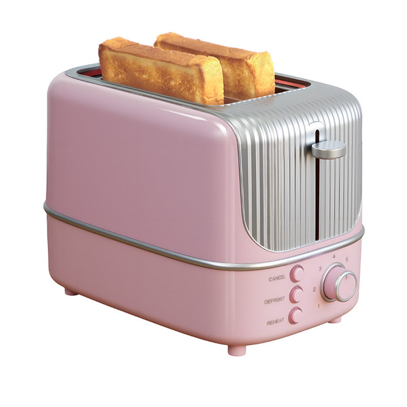 Toaster with Heating, Toasting, and Defrosting Functions
