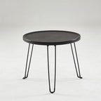 Klappbarer Beistelltisch, rund, Ø 45,5 × 40 cm, Modell H-262