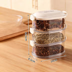 Stackable Spice Box with Closure