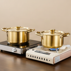 Stainless Steel Cooking Pot 20 cm, 1.1–2 L, Model HD190912
