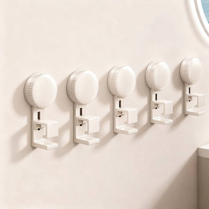 Wall-Mountable Suction Cup Sink Hook