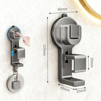 Height-Adjustable Suction Cup Sink Hook