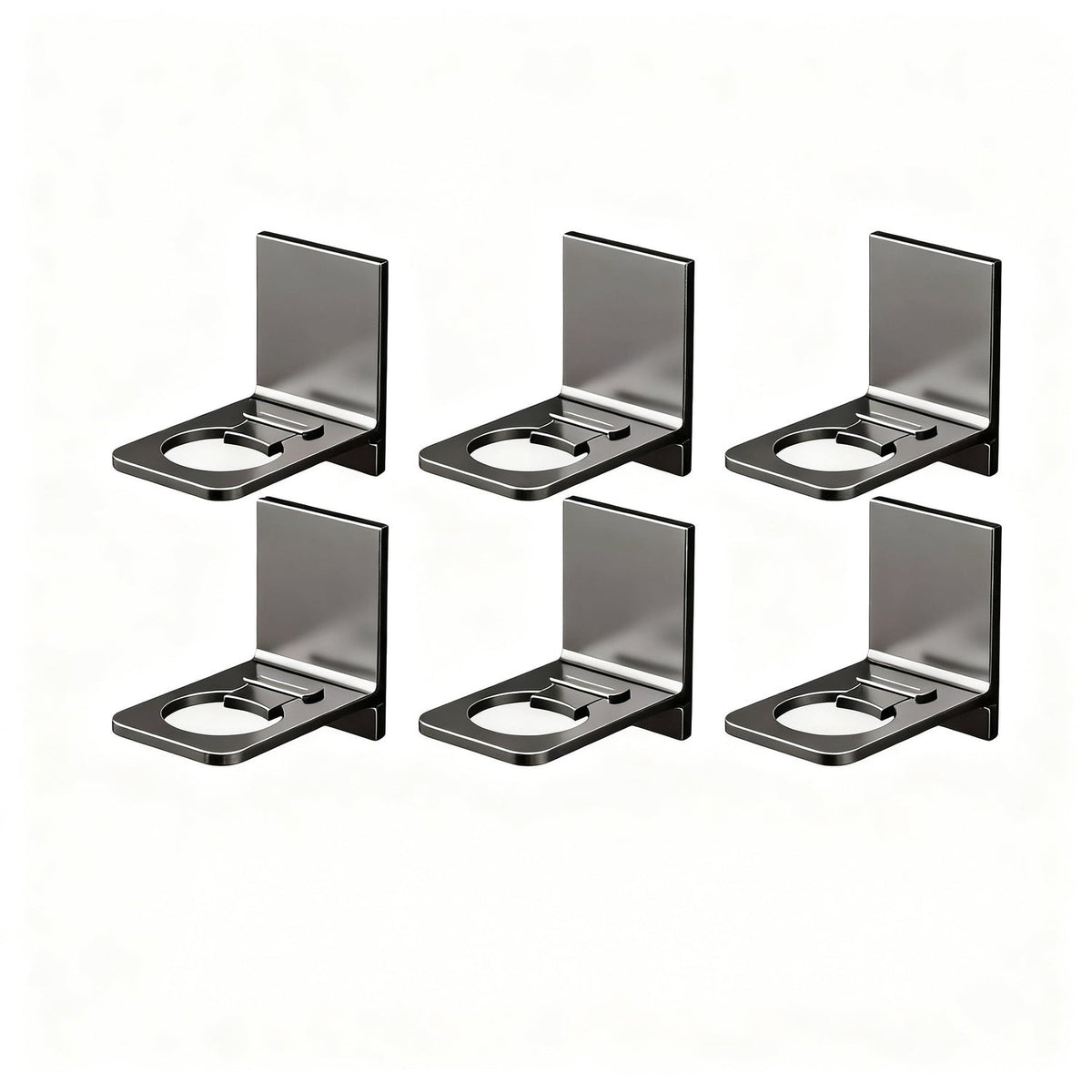 Verstellbares Badezimmerregal aus Aluminium