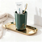 Portable Plastic Toothbrush Cup