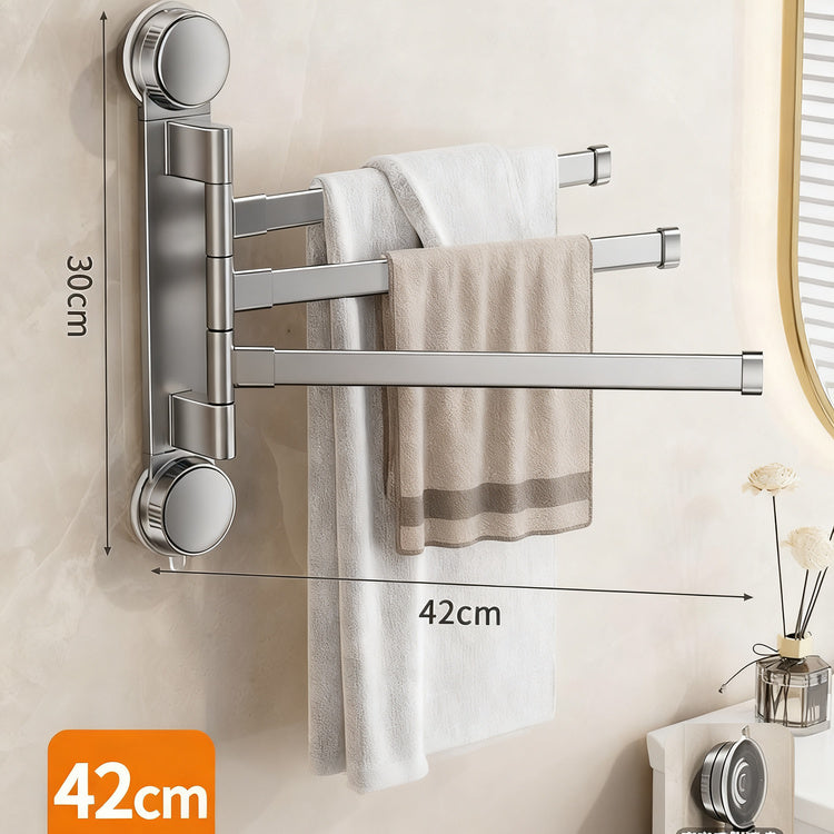 Foldable Suction Cup Towel Holder