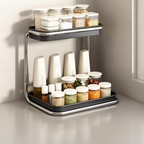 Spice rack, 2-tier, modern