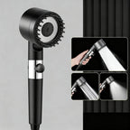 Shower head with filter and massage function