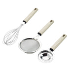 Stainless Steel Kitchen Strainer and Tool Set