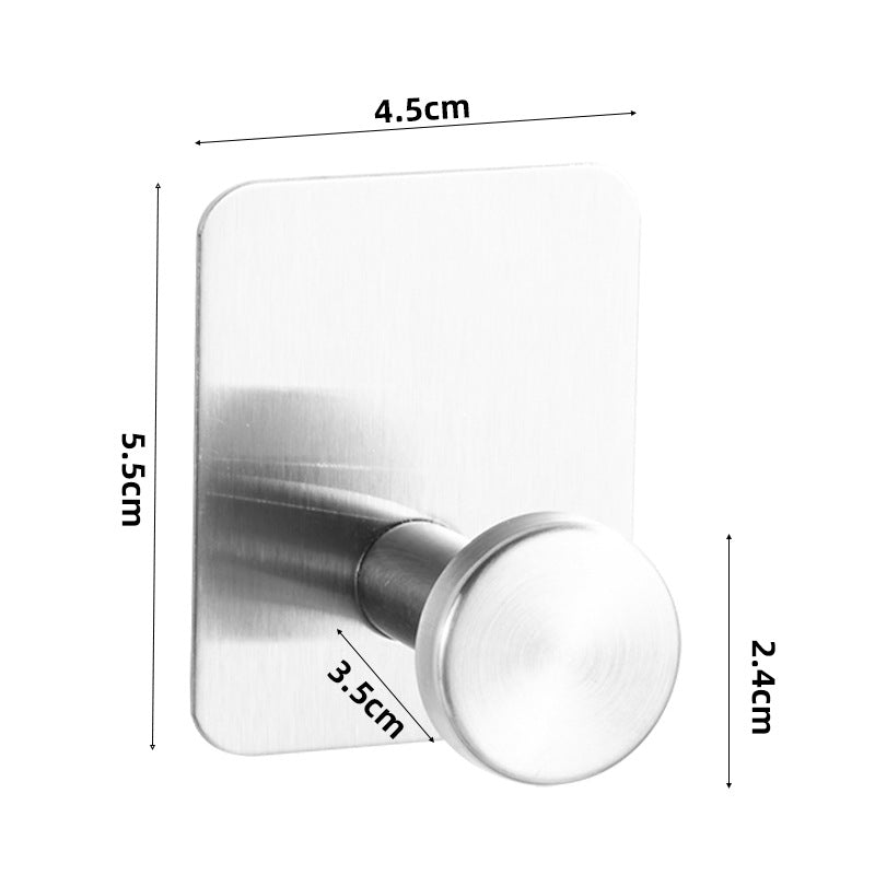 Stainless Steel Adhesive Wall Hooks
