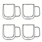 ThermoSip Double-Walled Glass Mug – Borosilicate Glass, Heat Resistant & Elegant