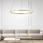 Runde LED-Pendelleuchte