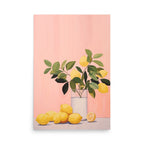 Lemony Table Art Print
