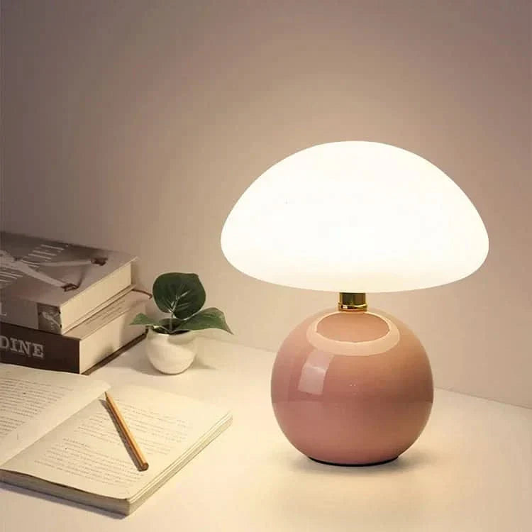 Blush Cloud Keramik-LED-Tischlampe