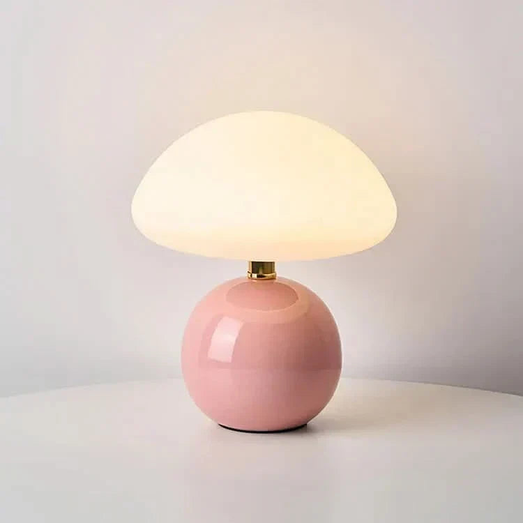 Blush Cloud Keramik-LED-Tischlampe