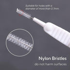 Präzisions-Reinigungsbürsten-Set | 30-teilig | Nylonborsten mit PP-Griff | Für mehrere Oberflächen