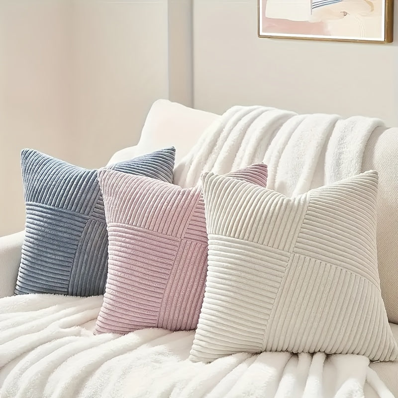 NordLiv Boho Style Velvet Pillowcase Set
