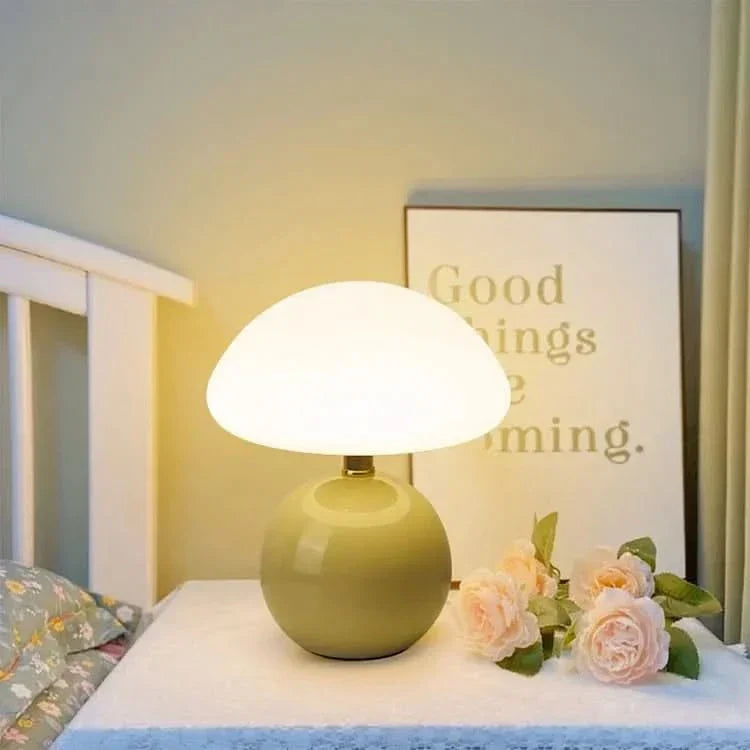 Blush Cloud Keramik-LED-Tischlampe