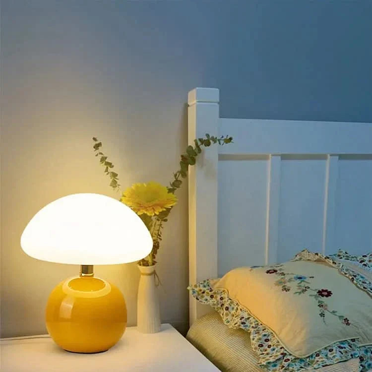 Blush Cloud Keramik-LED-Tischlampe