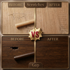 TimberTint™ Holzreparatur-Marker-Set