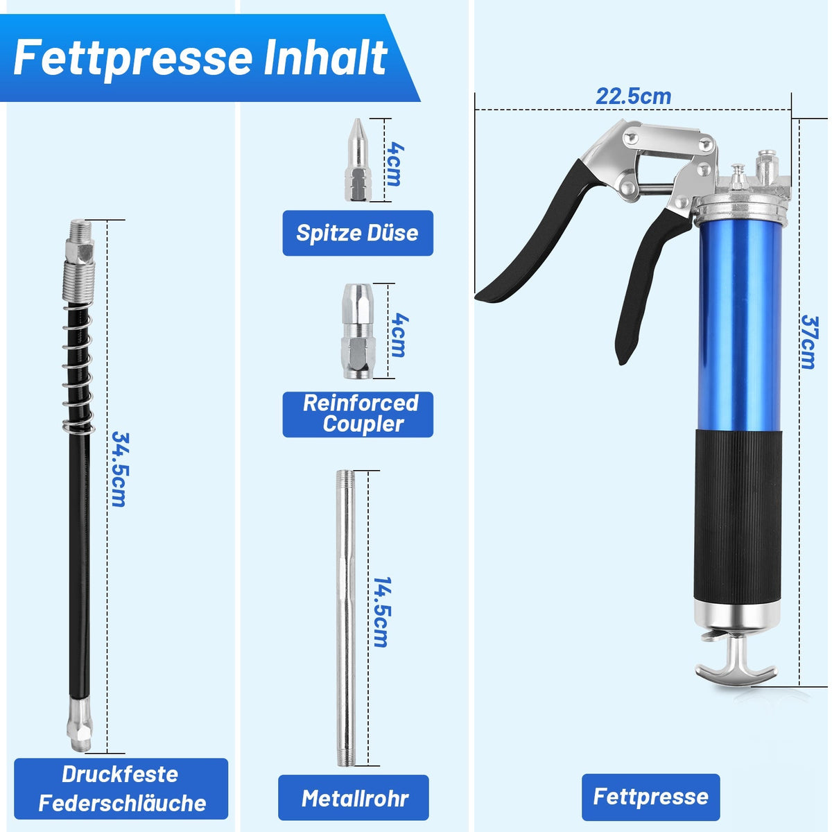 Manuelle Fettpresse