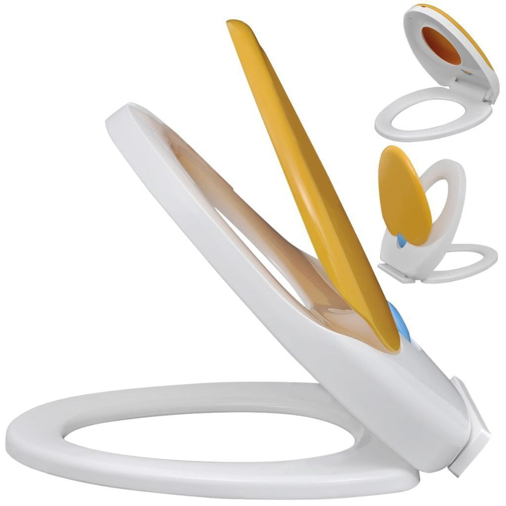 Soft Close Toilet Seat for Adults and Children
