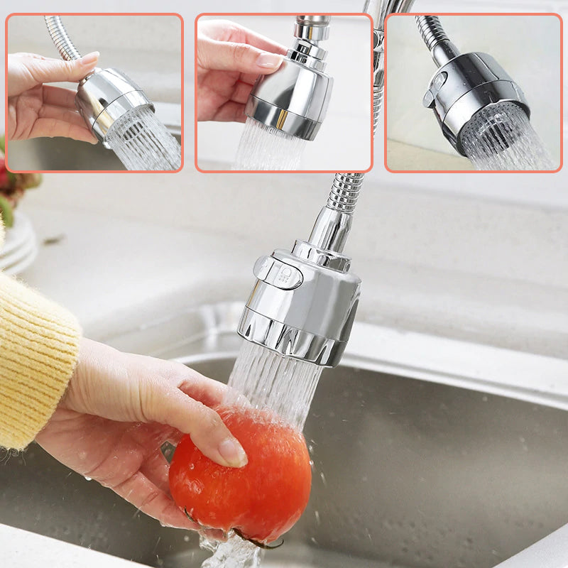 Pressure Boost 360° Rotating Kitchen Tap