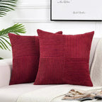 VelvetEase Soft Corduroy Cushion Covers
