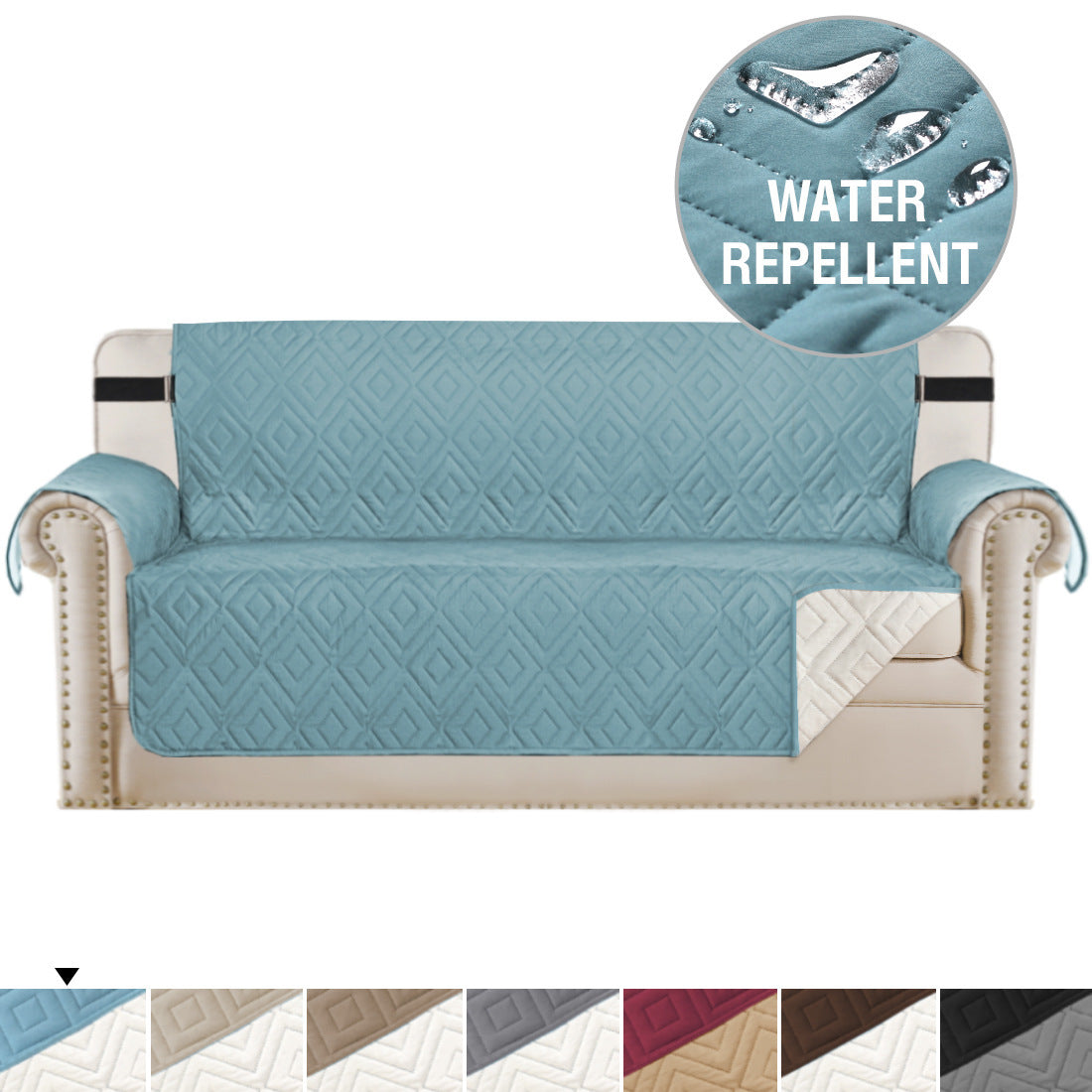 Quilted Waterproof Sofa Cover Pet Protector