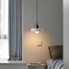 Bunte Pendelleuchte im Bauhaus-Stil - StiloGlas