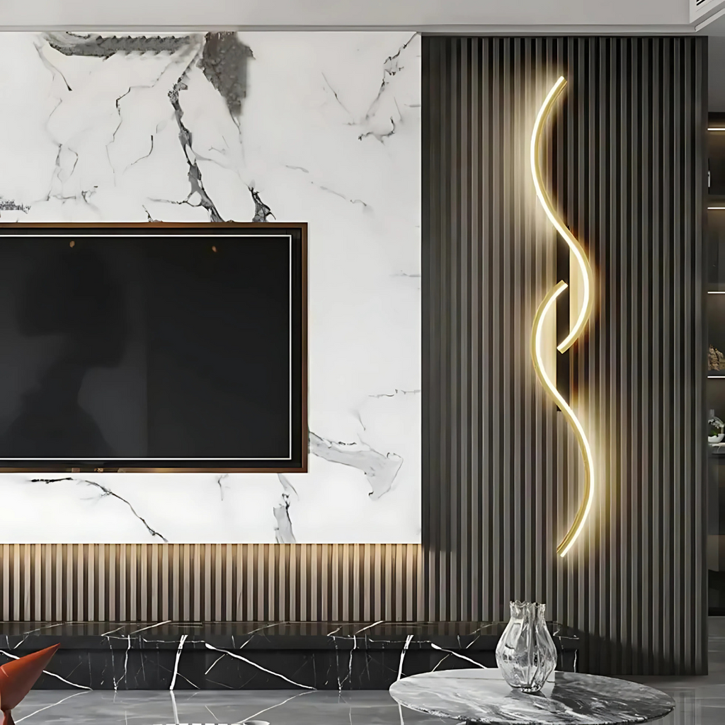 Modern LED Strip Wall Light Fixture