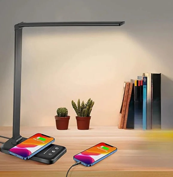 Verstellbare LED-Tischleuchte mit Ladefunktion