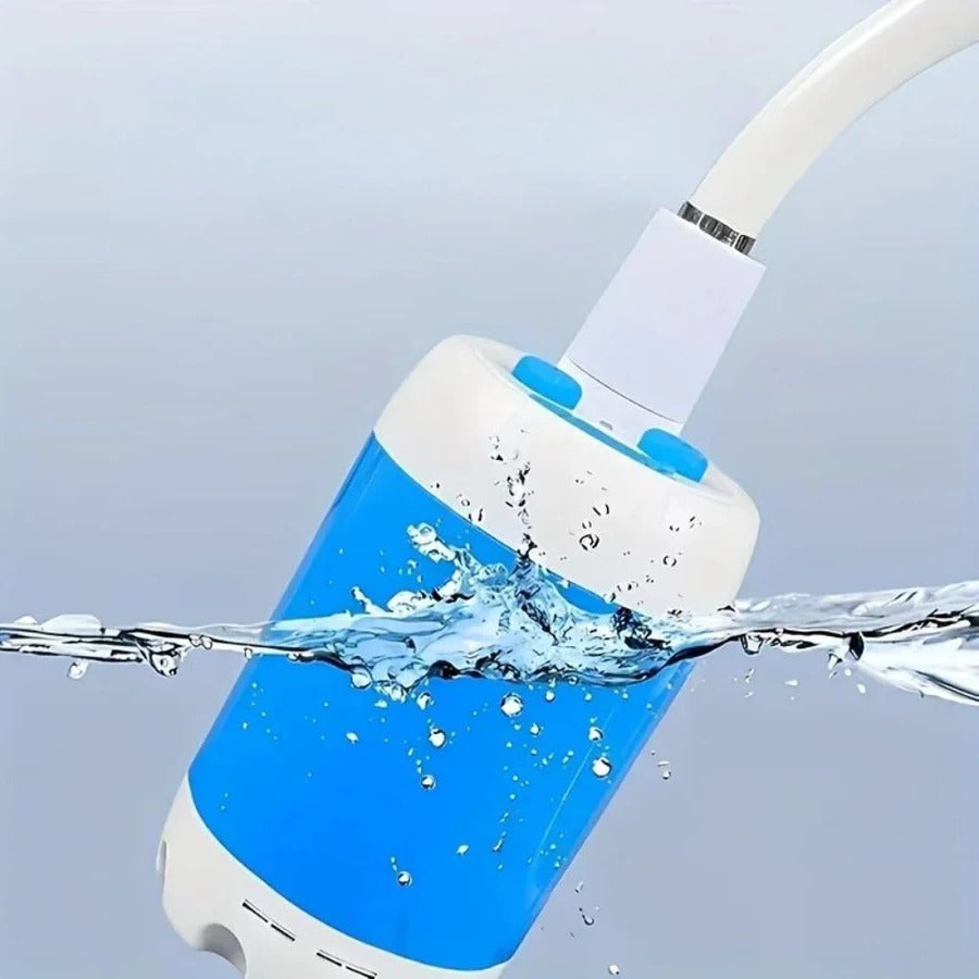 Tragbare USB-aufladbare Wasserpumpen-Duschbrause
