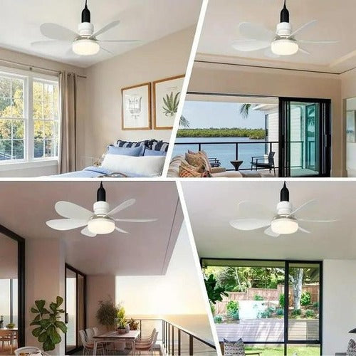 Deckenventilator mit LED-Licht