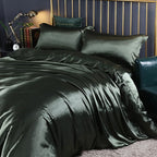 Silk Satin 4-Piece Bedding Set