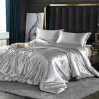 Silk Satin 4-Piece Bedding Set