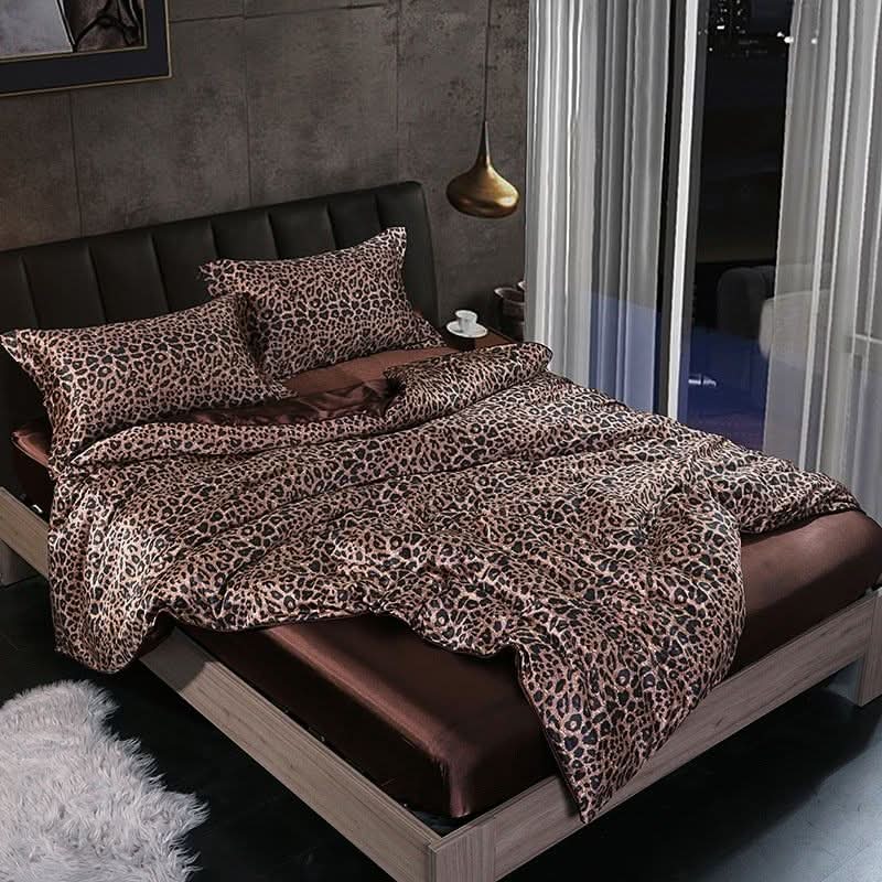 Silk Satin 4-Piece Bedding Set