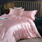 Silk Satin 4-Piece Bedding Set