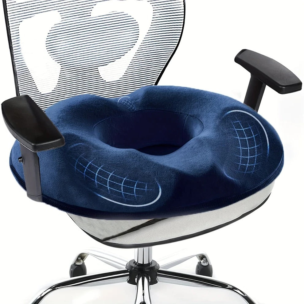 Ergonomic Memory Foam Donut Cushion
