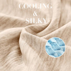 Light Brown Cooling Blanket – 3.0, Q-Max>0.5, Multi-Size Options