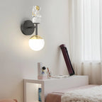 Cartoon Astronaut LED Wall Sconce – Creative 20W Resin Space Art Wall Light - 3-Color Dimming