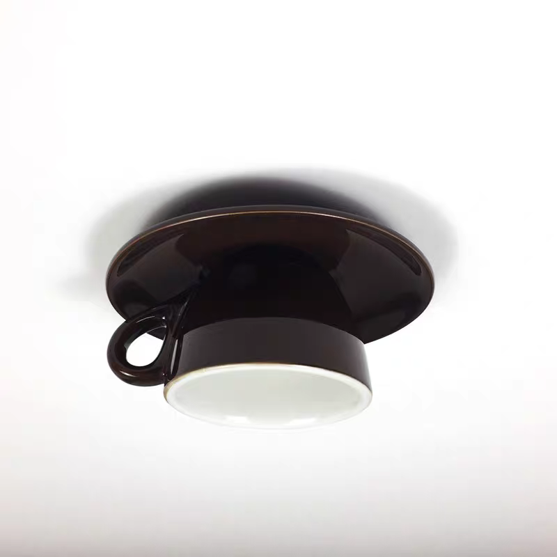 Deckenleuchte Keramik Kaffeetasse Form