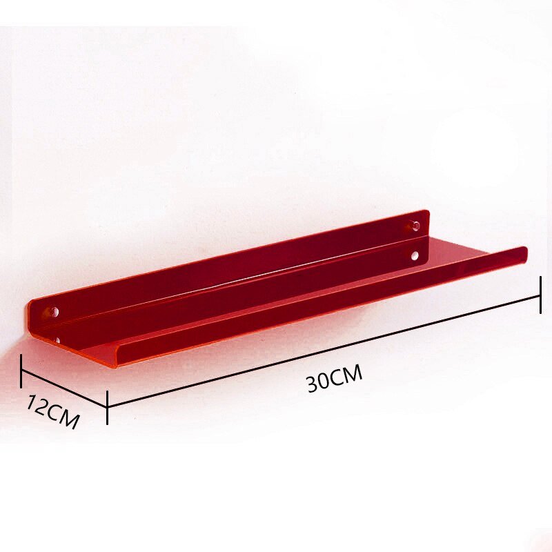 Invisible Wall-Mounted Floating Shelves