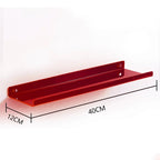 Invisible Wall-Mounted Floating Shelves