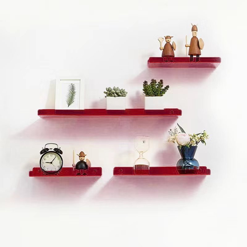 Invisible Wall-Mounted Floating Shelves