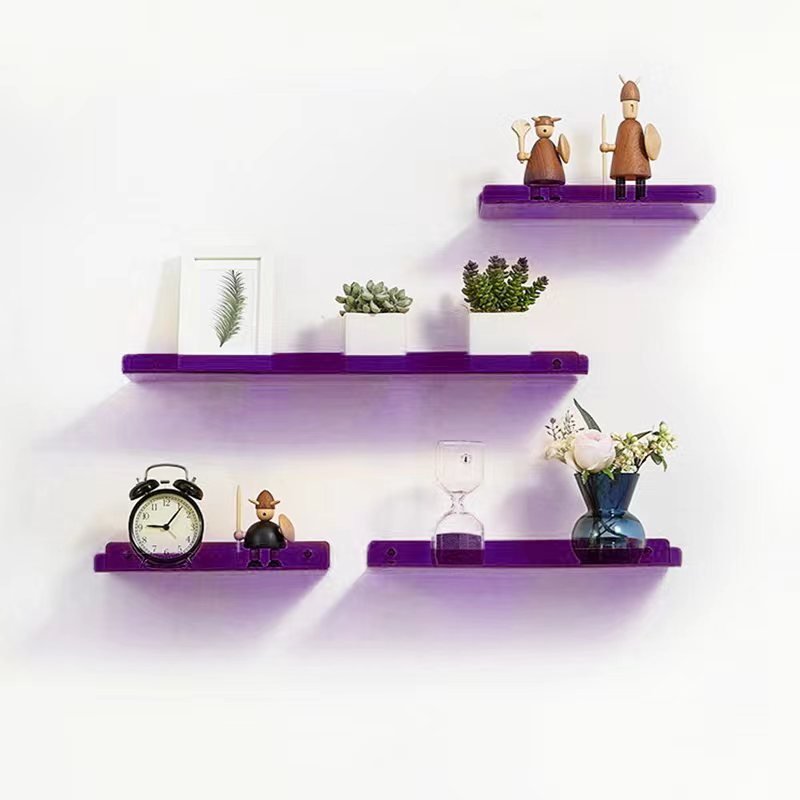 Invisible Wall-Mounted Floating Shelves