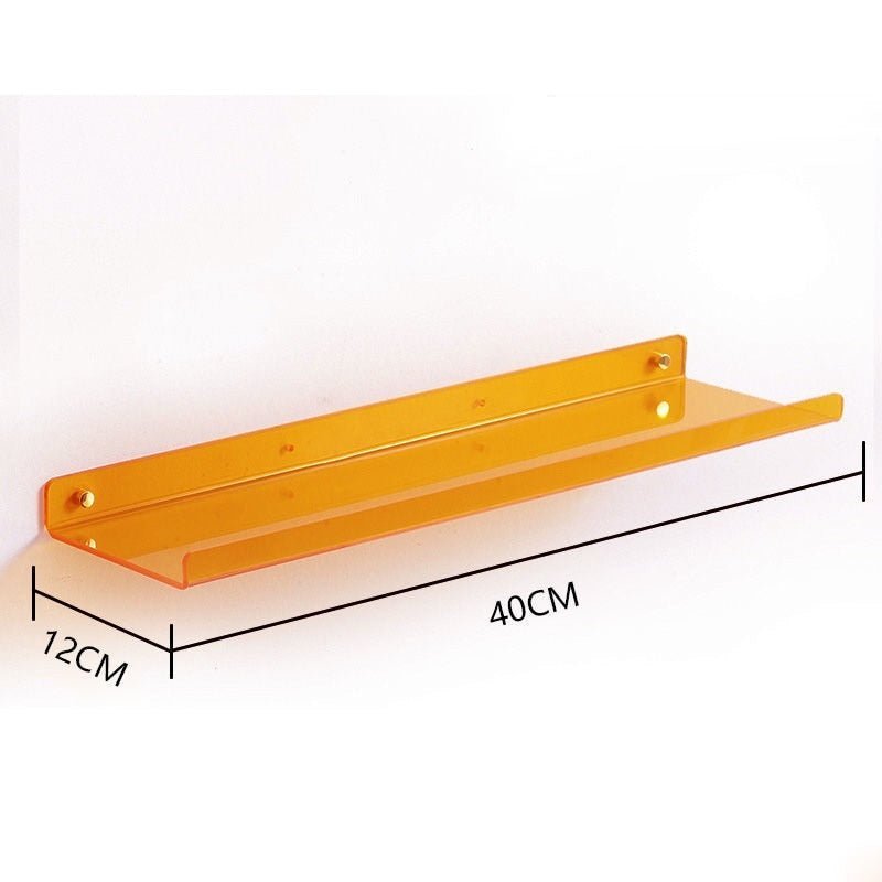 Invisible Wall-Mounted Floating Shelves