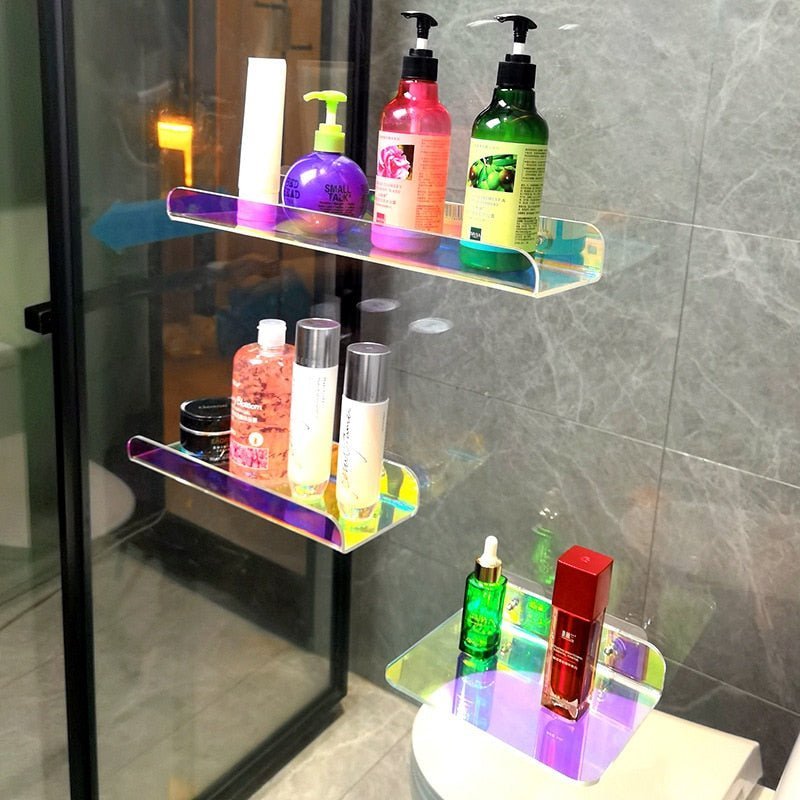 Invisible Wall-Mounted Floating Shelves