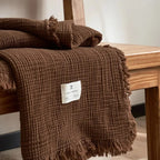 Allison Tassel Cotton Blanket