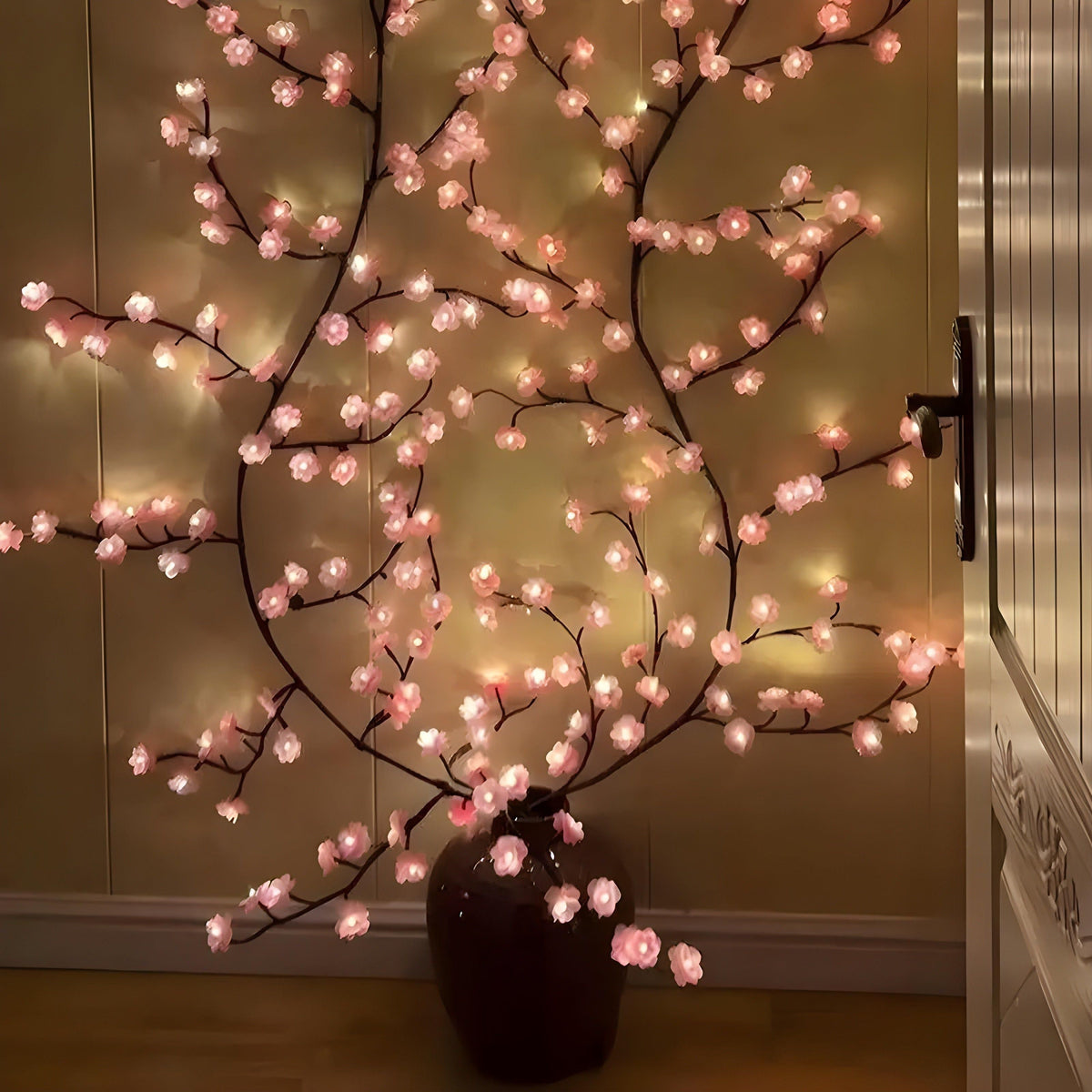 BlossomAura Light – LED-Lampe mit Kirschblüten-Design